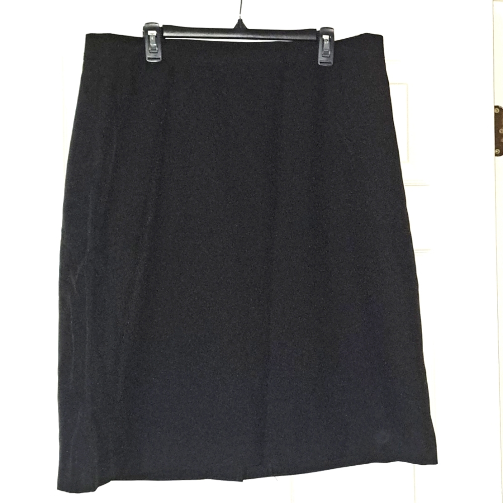 Lady Henry Segal Black business skirt size women's 18